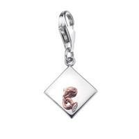 Hot Diamonds Charm Moment Graduation Silver