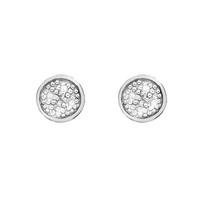 Hot Diamonds Earrings stargazer Circle Silver