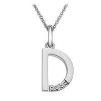 hot diamonds pendant d micro silver