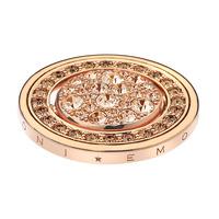 Hot Diamonds Emozioni Rose Gold Plated Flames And Ice 33mm Coin EC220