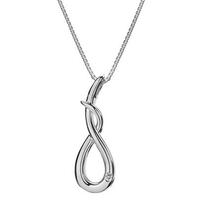 hot diamonds go with the flow pendant dp196