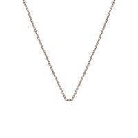 hot diamonds emozioni rose gold plated 35inch curb chain rgpsch35