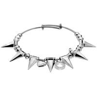 Hot Diamonds Emozioni Silver Plated Spike Bangle DC147