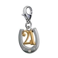 Hot Diamonds 21 Charm DT045