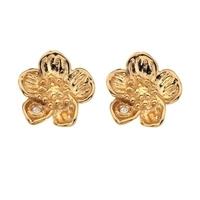 Hot Diamonds Spring Gold Plated Buttercup Stud Earrings DE317