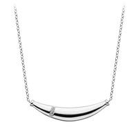 hot diamonds silver diamond belle necklace dn110