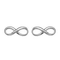 hot diamonds silver diamond infinity studs de390