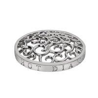Hot Diamonds Emozioni Silver Plated Winding Paths 33mm Coin EC153