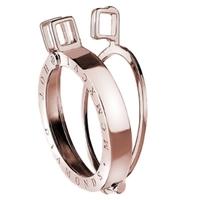 Hot Diamonds Emozioni Rose Gold Plated 33mm Coin Keeper DP447