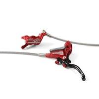 Hope - Tech3 E4 Disc Brake w/Braided Hose (No Rotor) Front Right Red