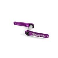 hope spiderless crankset 6873mm purple 175mm