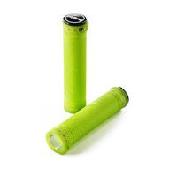 hope sl lock on handlebar grips green