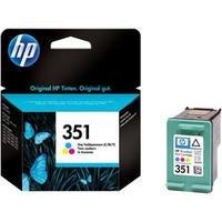 hp ink 351 original cyan magenta yellow cb337ee