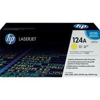 hp toner cartridge 124a q6002a original yellow 2000 pages