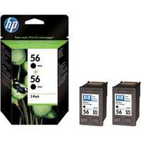 hp ink 56 56 original pack of 2 black c9502ae