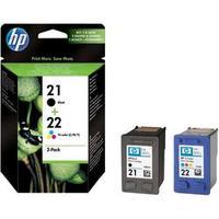 HP Ink 21 + 22 Original Set Black, Cyan, Magenta, Yellow SD367AE