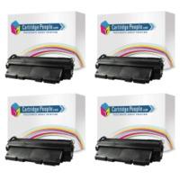 hp 61x c8061x compatible high yield black toner cartridge quadpack