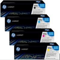 HP 125A (CB540A / CB541A / CB542A / CB543A) Original Toner Cartridge Pack *£50 Cashback*