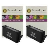 HP 364XL ( CN684EE / CB321EE ) Compatible Black High Capacity Ink Cartridge TWINPACK