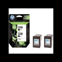 HP 338 ( CB331EE ) Original Black Ink Cartridges x2