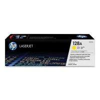 hp 128a ce322a original yellow toner cartridge