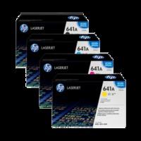 hp 641a c9720 c9721 c9723 c9722 original black and colour toner cartri ...