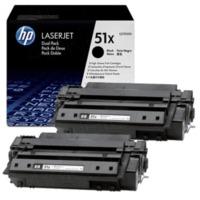 HP 51X ( Q7551XD ) Original Black Toner Cartridge Twinpack