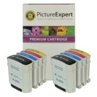 HP 88 Compatible Black and Colour 8 Ink Cartridge Pack