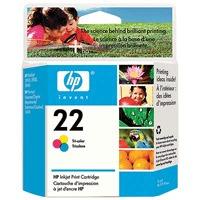 HP 22 ( C9352ae ) Original Colour Ink Cartridge