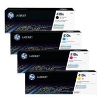 HP 410A (BK/C/M/Y) Original Black Colour Toner Cartridge 4 Pack *£50 Cashback*