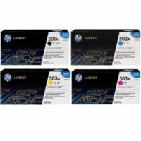 HP 501A/503A Original Black and Colour Toner Cartridge Multipack *£50 Cashback*