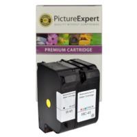 HP 45 / 41 ( 51645ae / 51641ae ) Compatible Black and Colour Ink Cartridge Pack