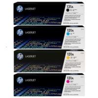 hp 131a cf210a cf211a cf212a cf213a original black and colour toner ca ...