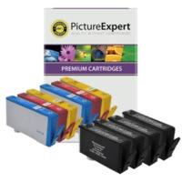 HP 364XL Compatible Black and Colour Ink Cartridge 10 Pack - 4 x BK, 2 x C/M/Y