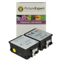 HP 14 ( C5011ae / C5010ae ) Compatible Black and Colour Ink Cartridge Pack