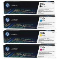 hp 130a cf350a cf351a cf352a cf353a original black and colour toner ca ...