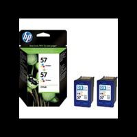 HP 57 ( C9503ae ) Original Colour Ink Cartridges Twinpack