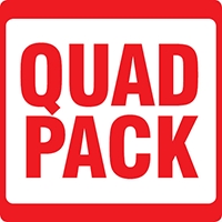 HP 53A ( Q7553A ) Compatible Black Toner Cartridge Quadpack
