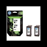 HP 339 ( C9504ee ) Original Maximum Capacity Black Ink Cartridges x2