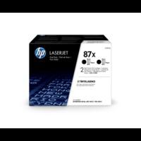 HP 87X (CF287XD) Original High Capacity Black Toner Cartridge Twinpack