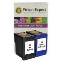 HP 21 / 22 ( C9351ae / C9352ae ) Compatible Black and Colour Ink Cartridge Pack