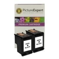 HP 300XL ( CC641EE ) Compatible High Capacity Black Ink Cartridge Twinpack