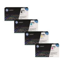 HP 647A (CE260 / CB261 / CB263 / CB262) Original Black and Colour Toner Cartridge Pack *£50 Cashback*