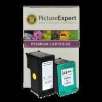 HP 339 C8767ee / 344 C9363ee Compatible High Capacity Black/Colour Ink Cartridge Pack