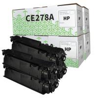 hp 78a ce278a compatible black toner cartridge quad pack