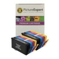 hp 364xl compatible black and colour ink cartridge 8 pack