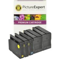 HP 932XL / 933XL Compatible Black and Colour Ink Cartridge 5 Pack