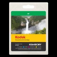 HP 364 (CB316EE/18EE/19EE/20EE) Kodak Premium Black and Colour Ink Cartridge Pack