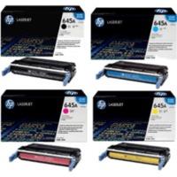 hp 645a c9730 c9731 c9733 c9732 original black and colour toner cartri ...