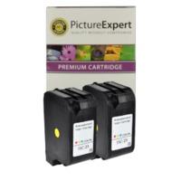 HP 23 ( C1823de ) Compatible Colour Ink Cartridge Twinpack